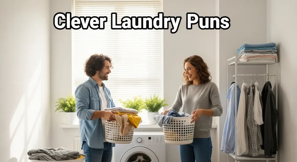 Clever Laundry Puns