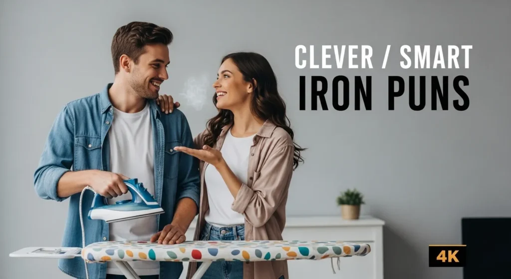  Clever / Smart Iron Puns