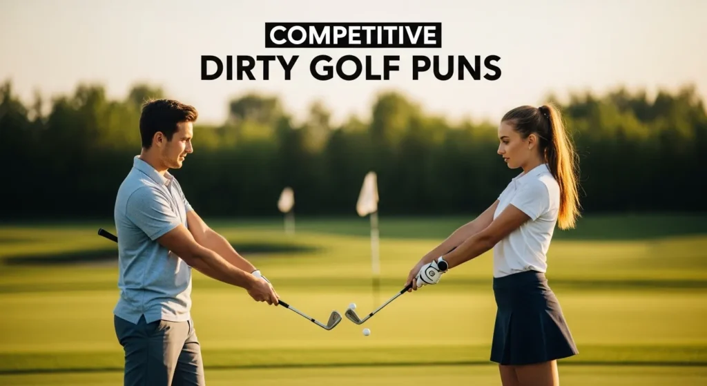 Competitive Dirty Golf Puns