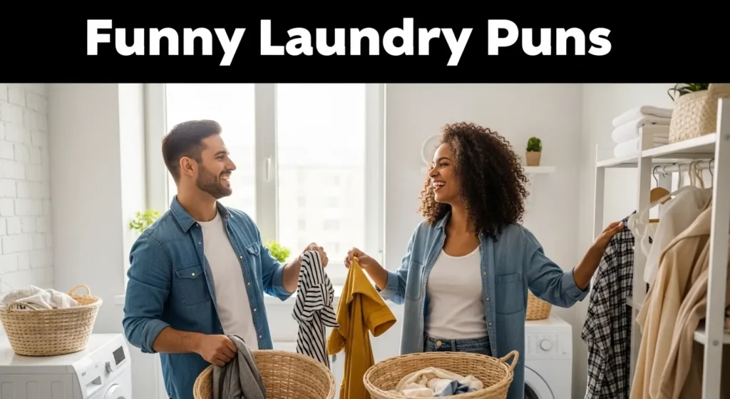 Funny Laundry Puns