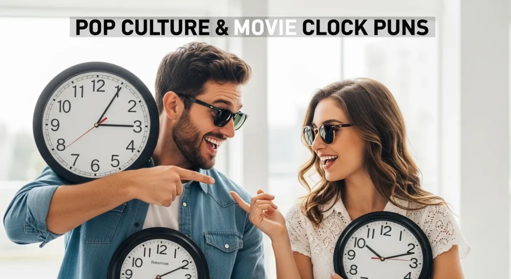  Pop Culture & Movie Clock Puns