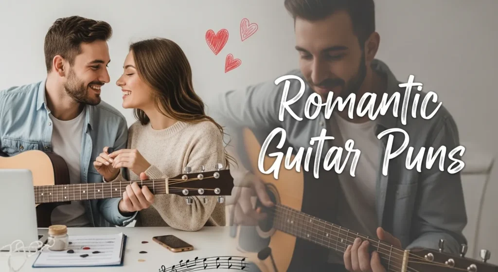 Romantic Guitar Puns