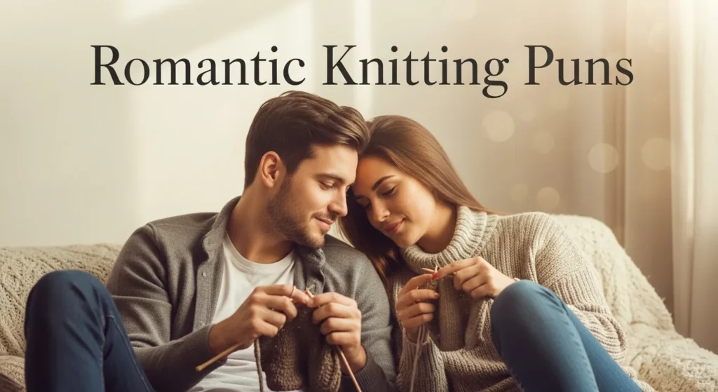 Romantic Knitting Puns