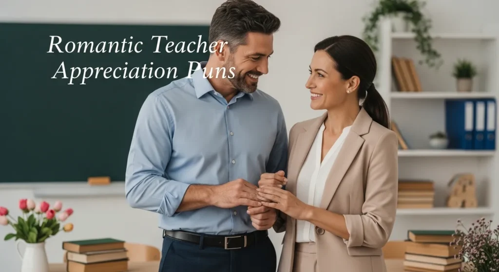 Romantic Teacher Appreciation Puns