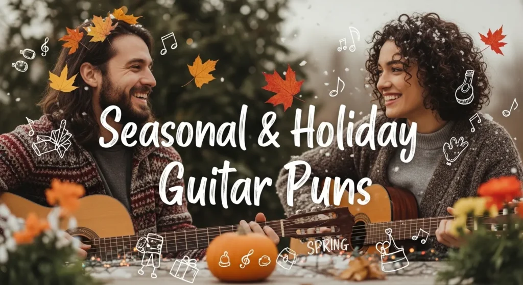 Seasonal & Holiday Guitar Puns