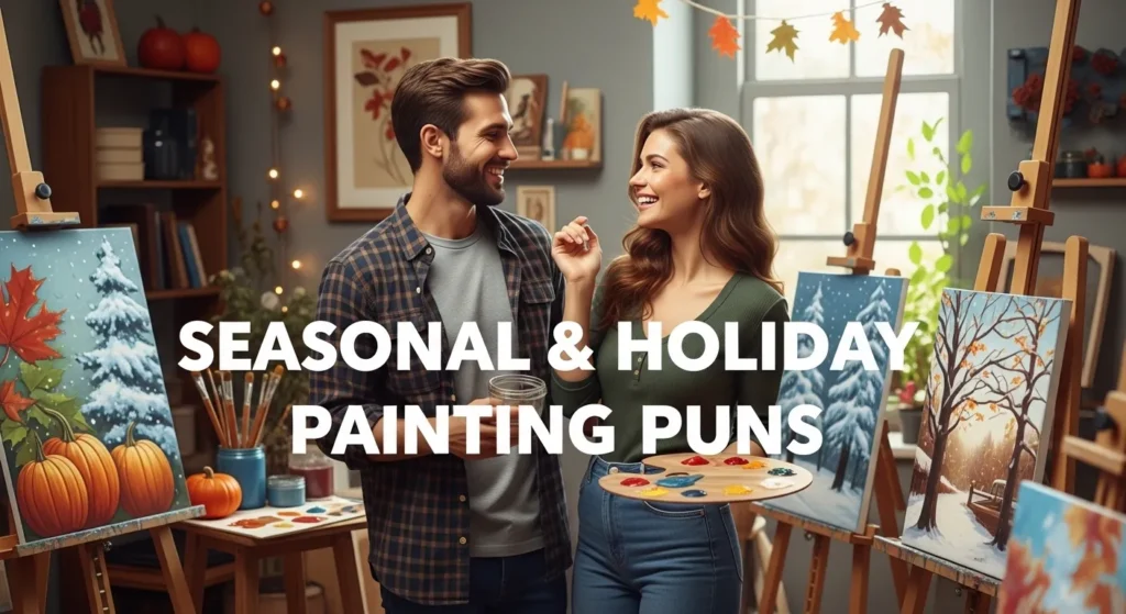 Seasonal & Holiday Painting Puns