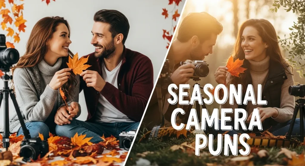 Seasonal Camera Puns
