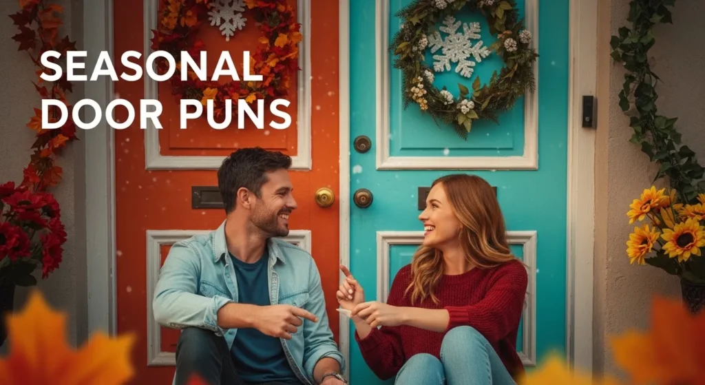 Seasonal Door Puns