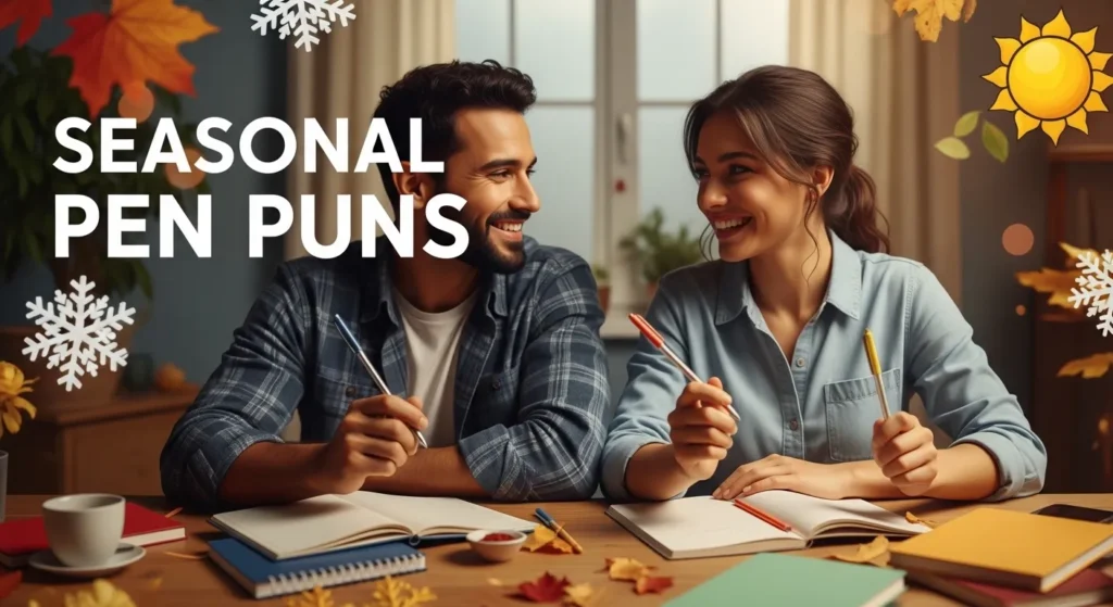 Seasonal Pen Puns 