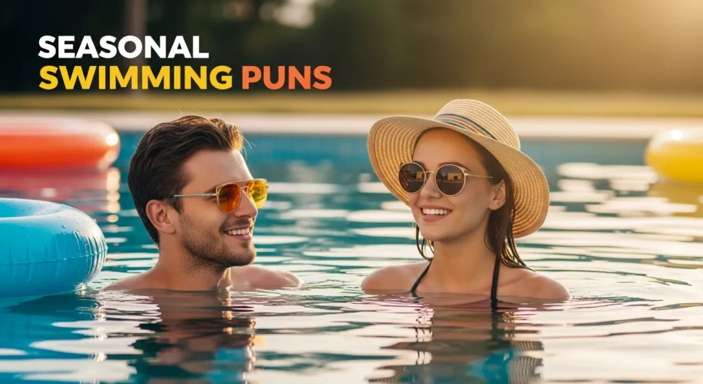 Seasonal Swimming Puns