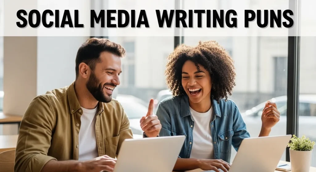 Social Media Writing Puns