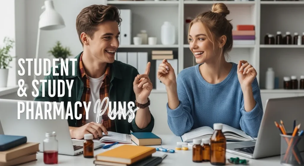 Student & Study Pharmacy Puns 
