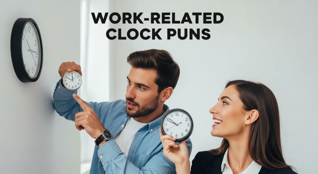 Work-Related Clock Puns