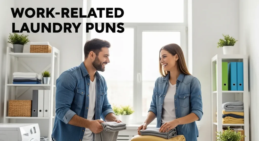 Work-Related Laundry Puns