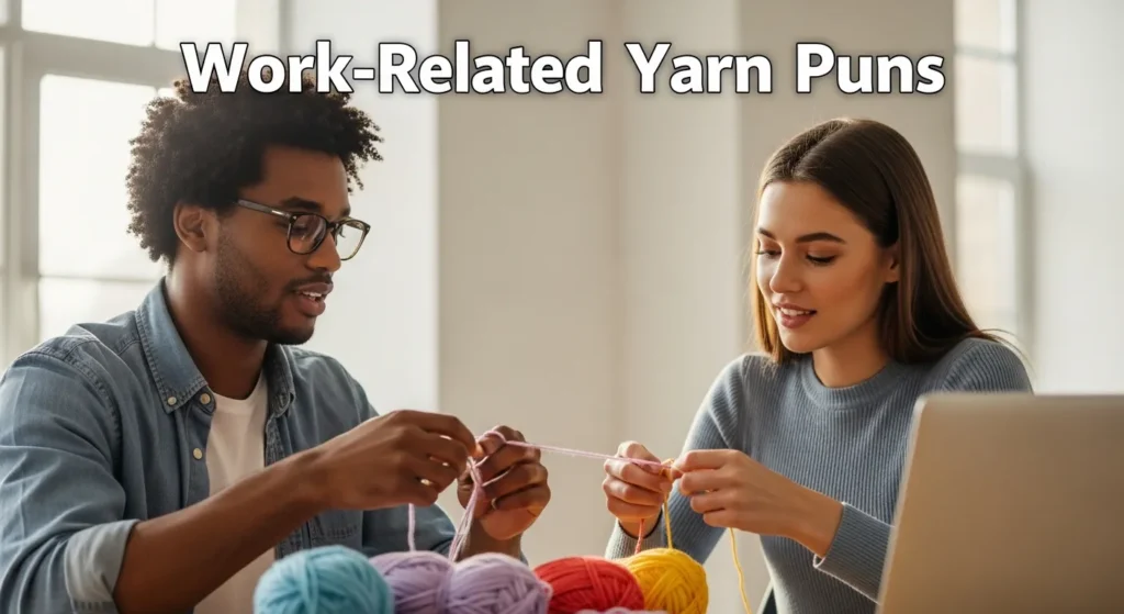  Work-Related Yarn Puns