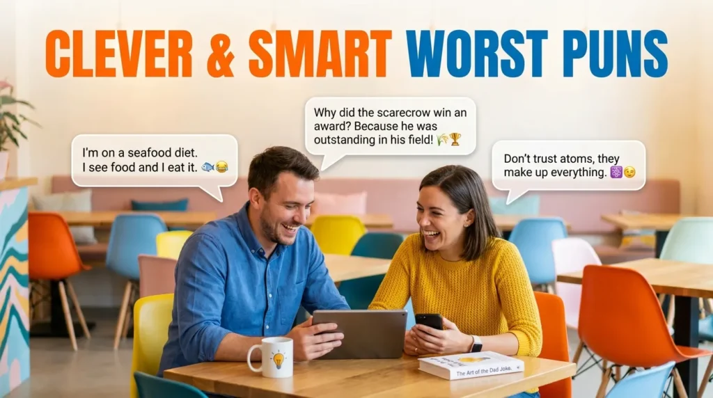 CLEVER & SMART WORST PUNS