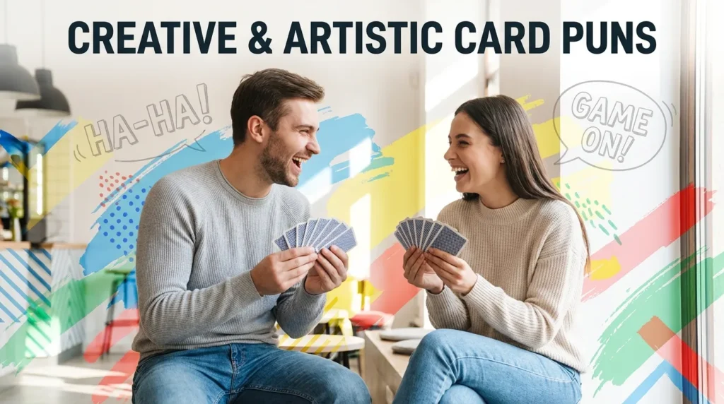 CREATIVE & ARTISTIC CARD PUNS