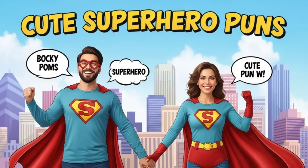 Cute Superhero Puns