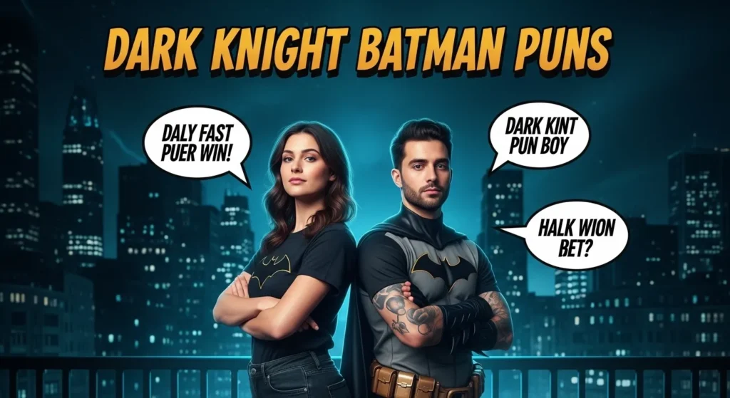 Dark Knight Batman Puns