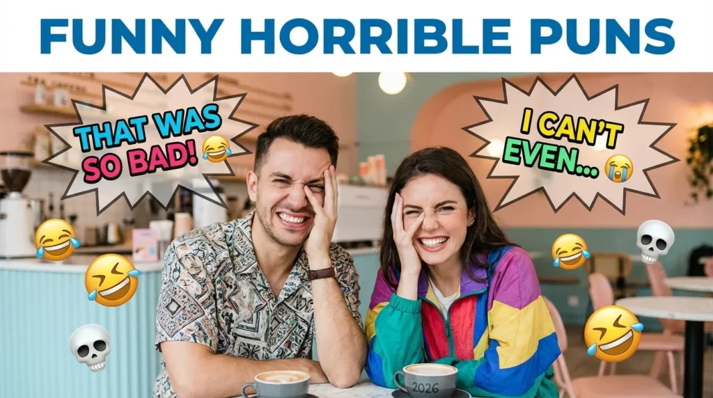FUNNY HORRIBLE PUNS