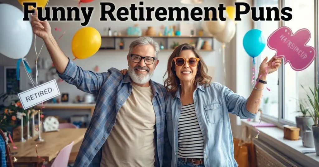 Funny Retirement Puns