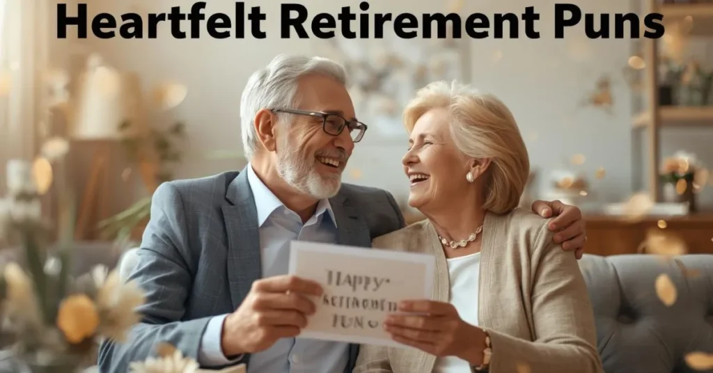 Heartfelt Retirement Puns