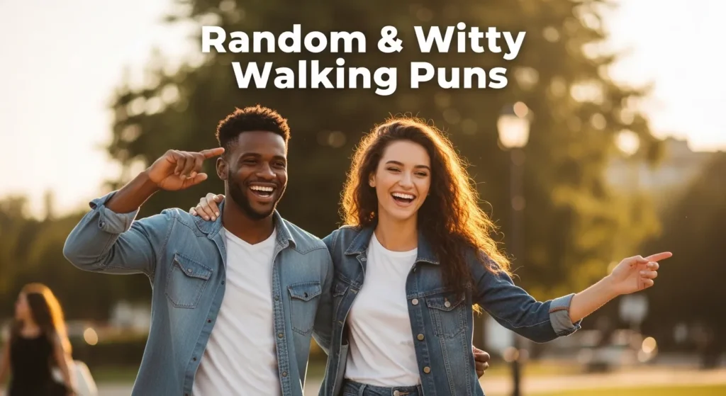 Random & Witty Walking Puns