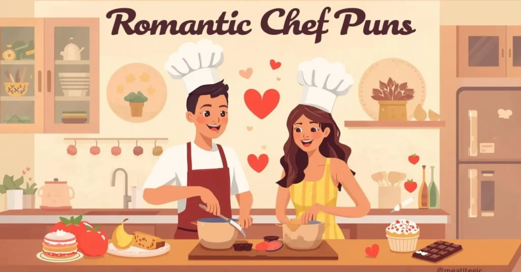 Romantic Chef Puns