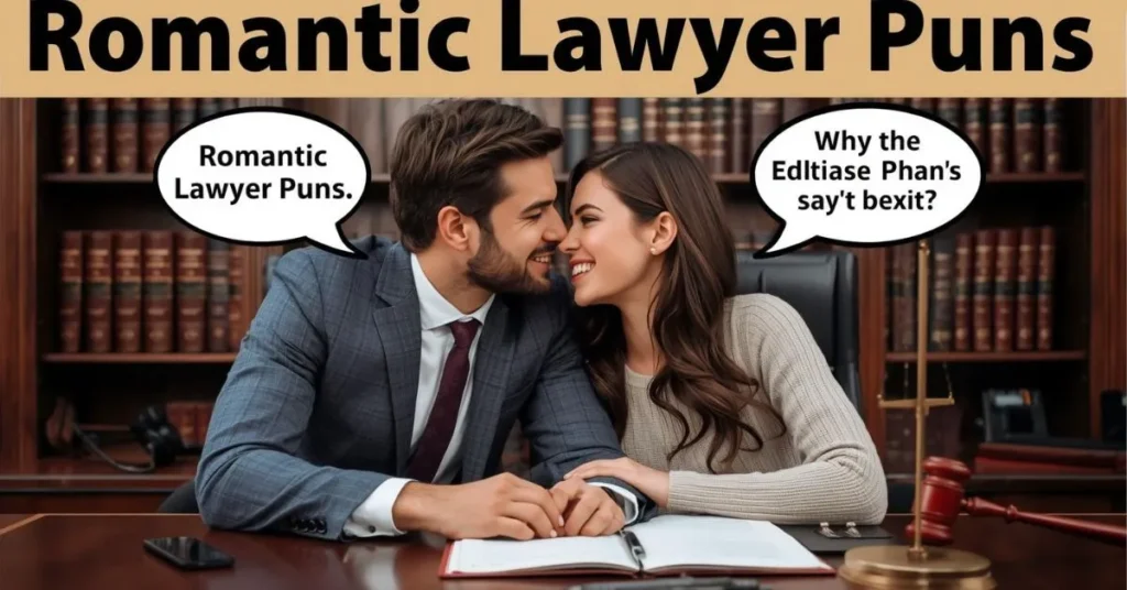 Romantic Lawyer Puns