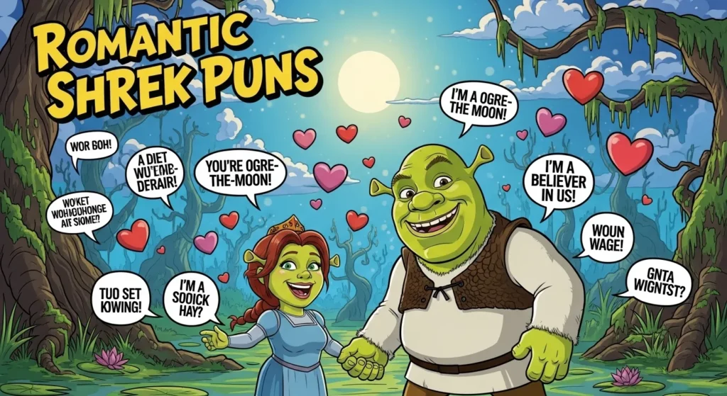 Romantic Shrek Puns