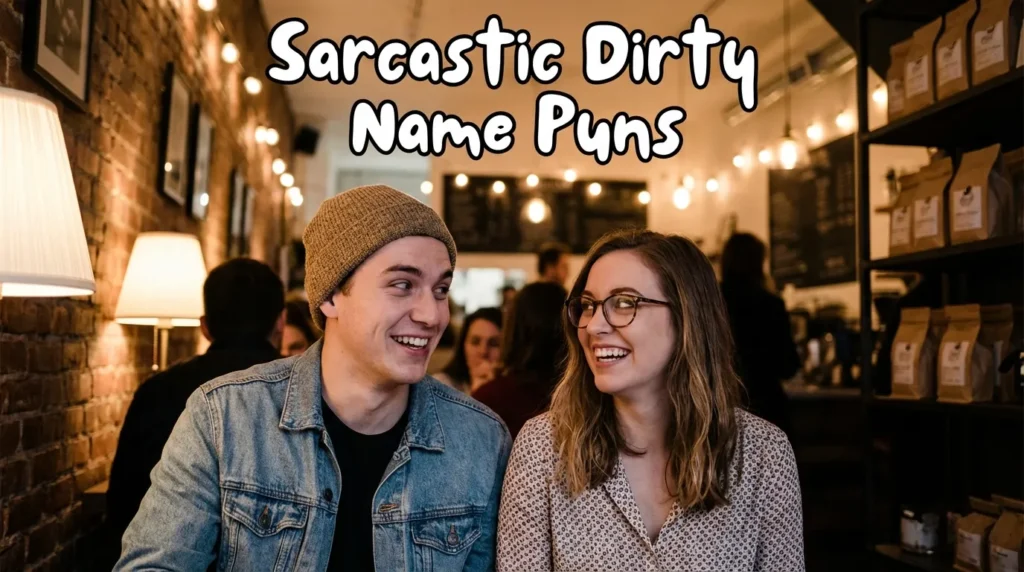 Sarcastic Dirty Name Puns