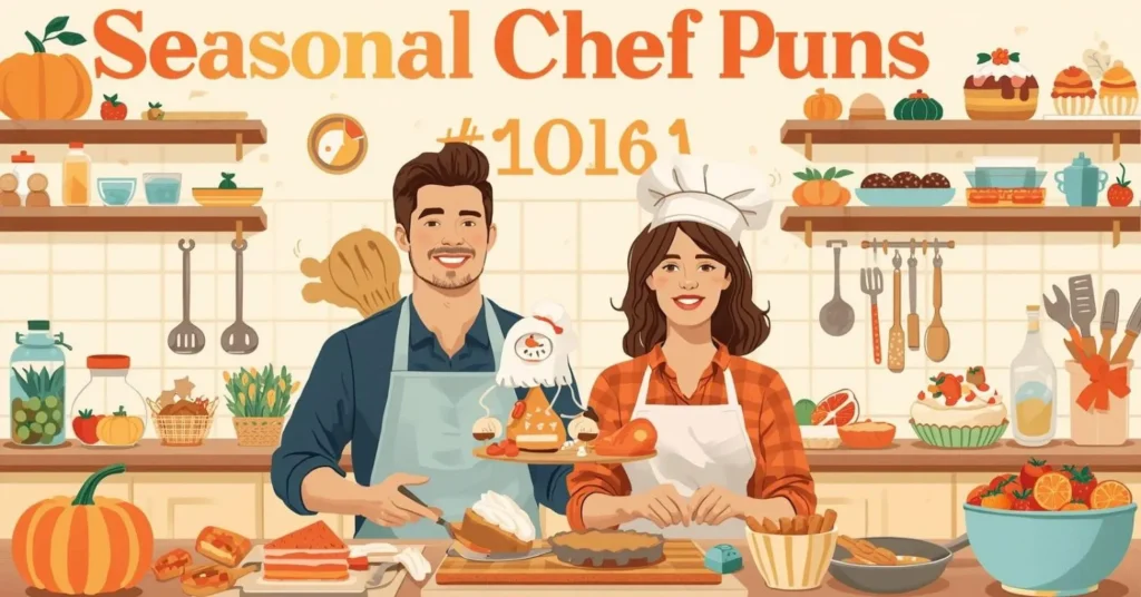 Seasonal Chef Puns