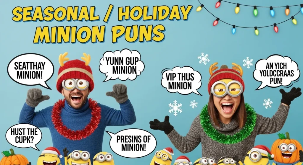 Seasonal / Holiday Minion Puns