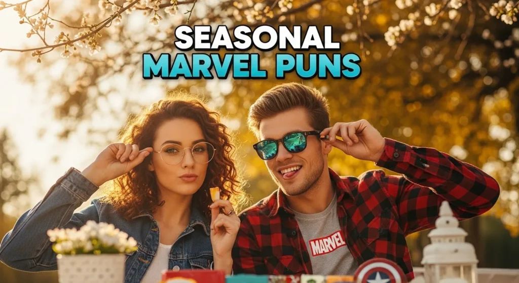 Seasonal Marvel Puns
