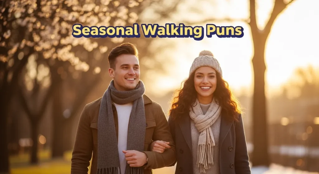 Seasonal Walking Puns