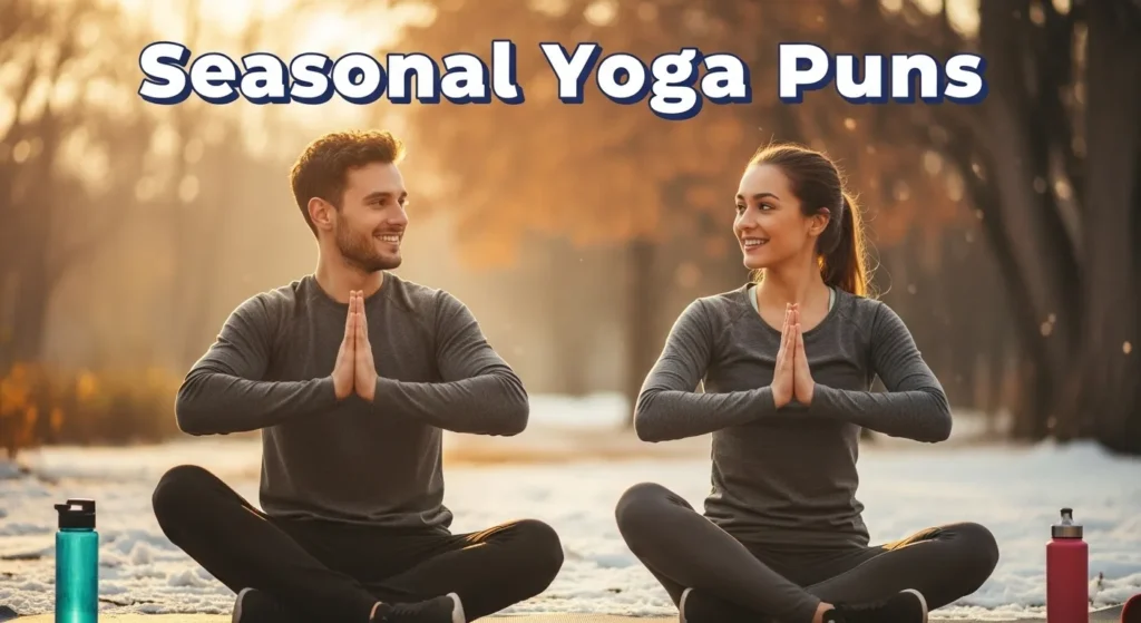 Seasonal Yoga Puns