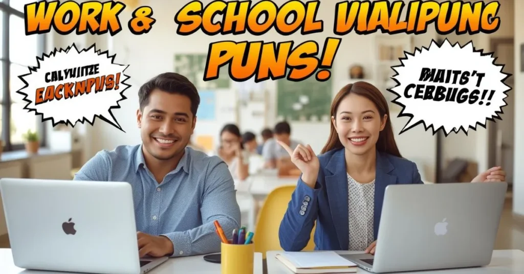 Work & School Visual Puns