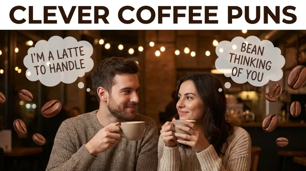 CLEVER COFFEE PUNS