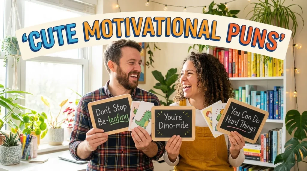 CUTE MOTIVATIONAL PUNS