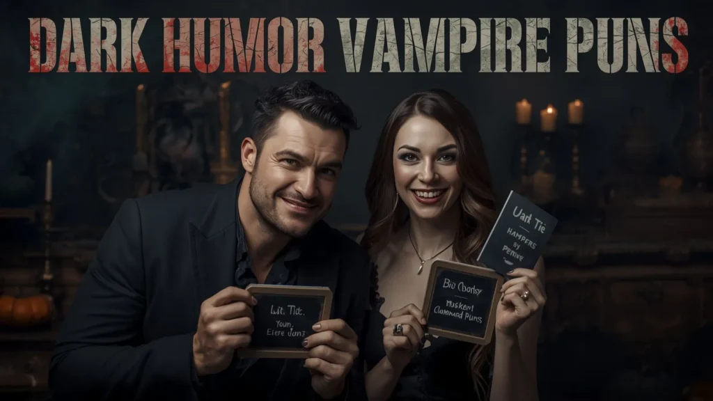DARK HUMOR VAMPIRE PUNS