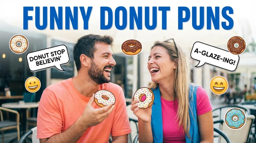 FUNNY DONUT PUNS