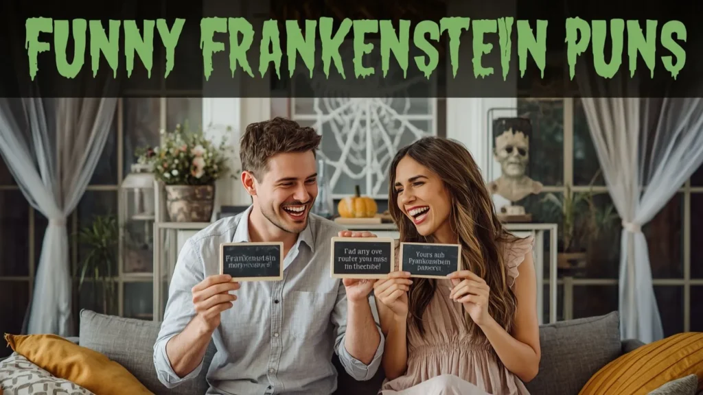  FUNNY FRANKENSTEIN PUNS