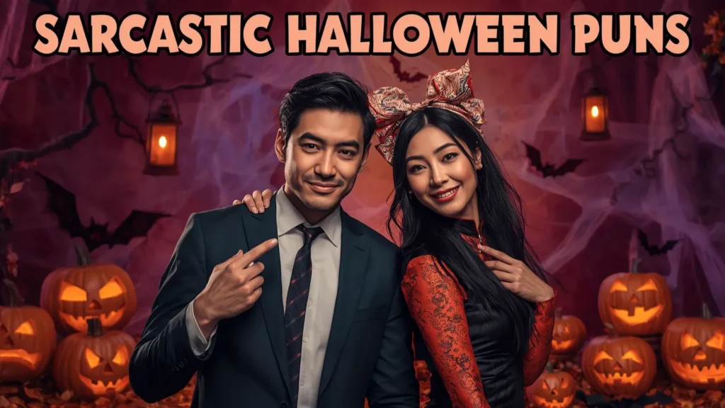SARCASTIC HALLOWEEN PUNS