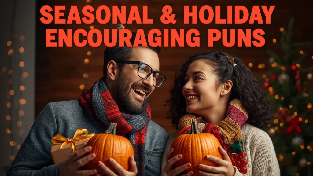 SEASONAL & HOLIDAY ENCOURAGING PUNS 