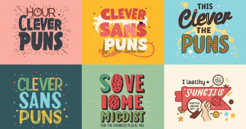Clever Sans Puns
