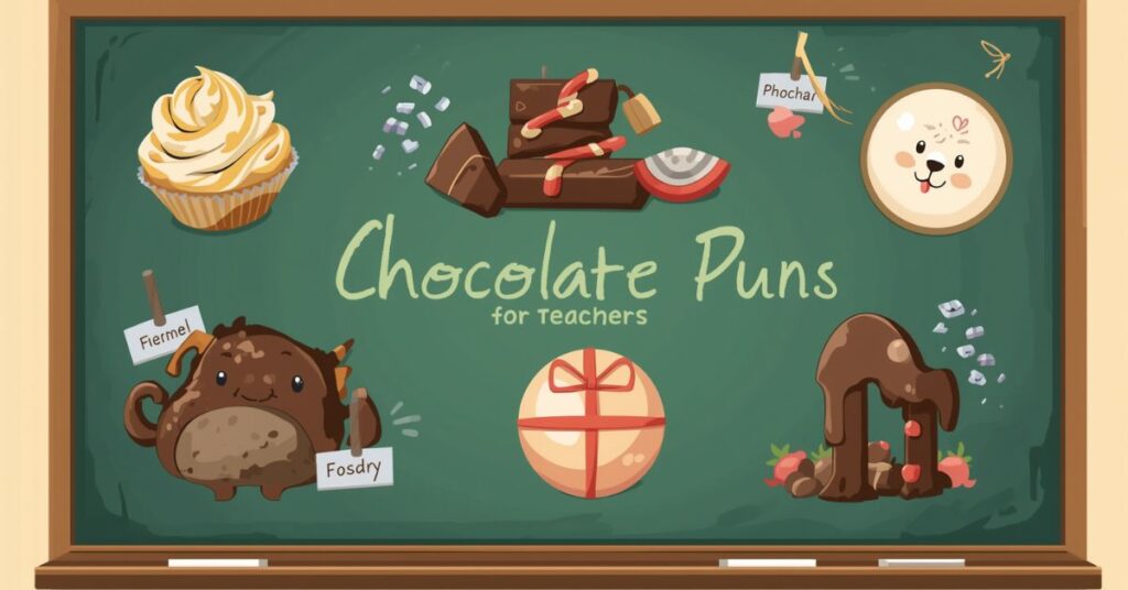 Cute Chocolate Puns for Teachers 
