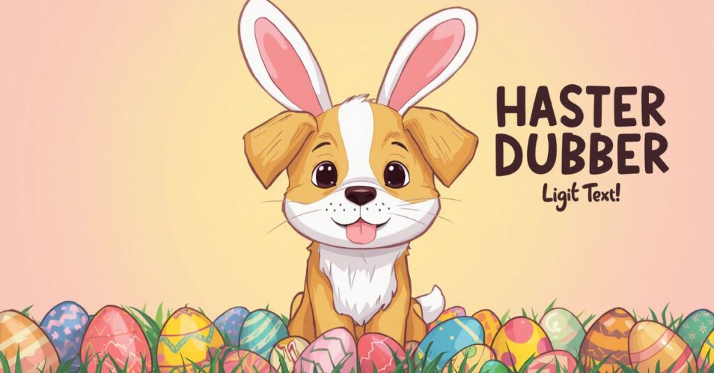 Cute Easter Dog Puns 
