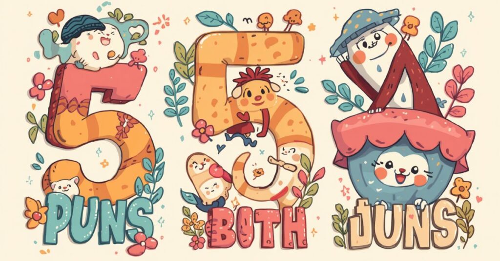  Cute Number 5 Puns 
