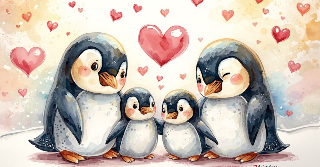 Cute Penguin Love Puns