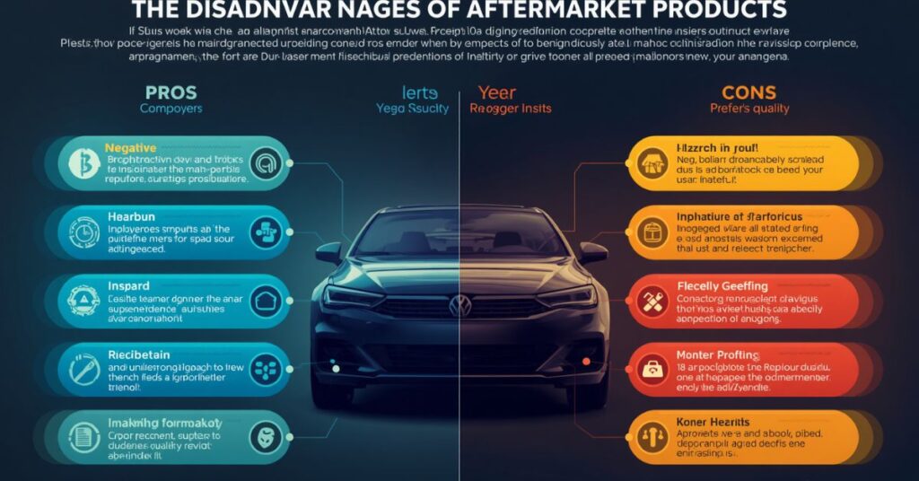 Disadvantages of Aftermarket Products